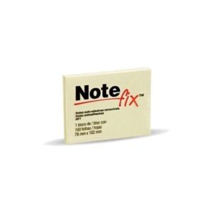 Bloco Notefix Amarelo 76x102 - 3M