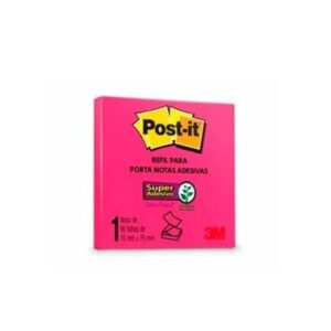 Bloco Pop-Up 330 (76x76) com 90 folhas Poder Rosa - 3M