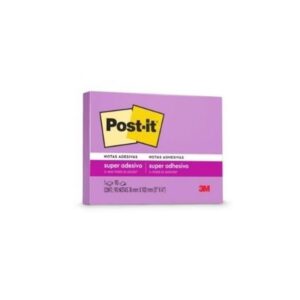 Bloco Post-it 657 (76x102) Roxo 90  folhas  - 3M