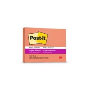 Bloco Post-it 657 (76x102) Papaia 90  folhas  - 3M