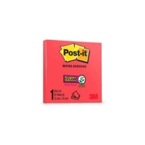 Bloco Post-it 654 (76x76) Maçã do Amor 90 folhas - 3M