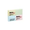 Bloco Notefix 38x50 4bl Cores 100  folhas  - 3M