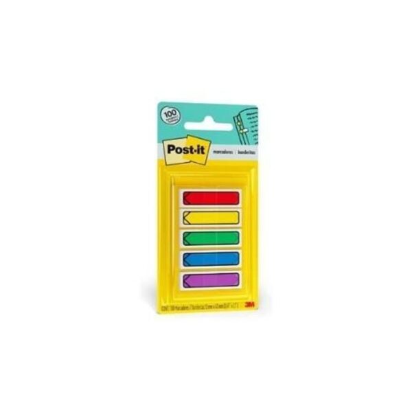 Tape Flags Setas 5 Cores 100  folhas  - 3M