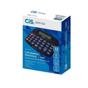 Calculadora de Mesa 12 Dígitos C-206N - Cis