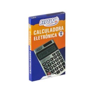 Calculadora De Bolso 12 dígitos Bateria - Brw