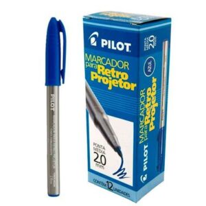 Caneta Retroprojetor 2.0 Azul - Pilot
