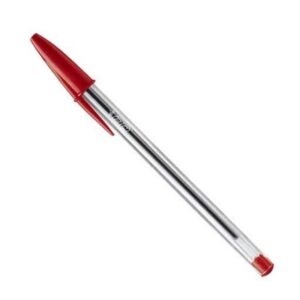 Caneta Esferográfica Bic Cristal Vermelha