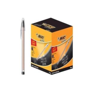 Caneta Esferográfica Bic Fine Plus 0,8mm Preta - Bic