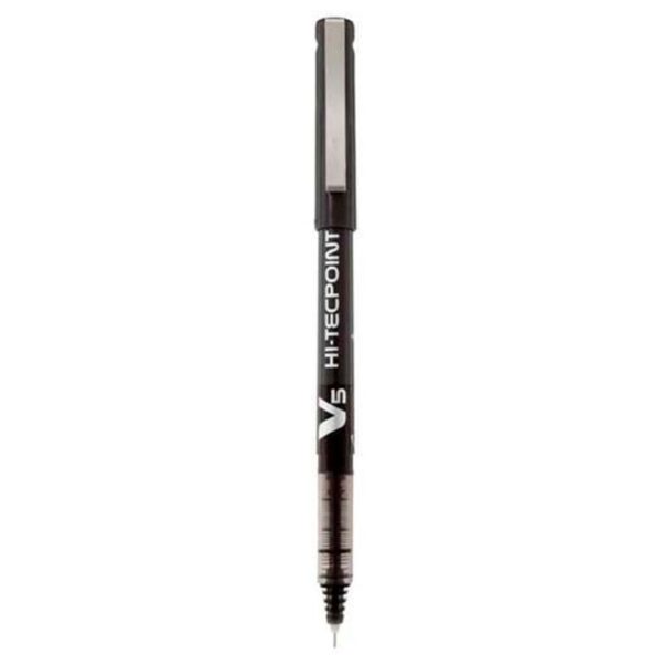 Caneta Hidrográfica Hi-Tecpoint V5 Preta Pilot