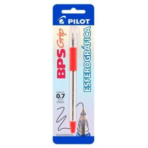 Caneta Esferográfica BPS-Grip 0,7 Vermelha - Pilot