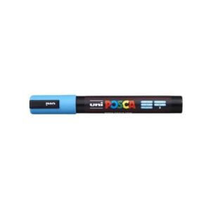 Caneta Posca Azul Claro 5M - Uni-Ball