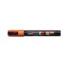Caneta Posca Laranja 5M - Uni-Ball