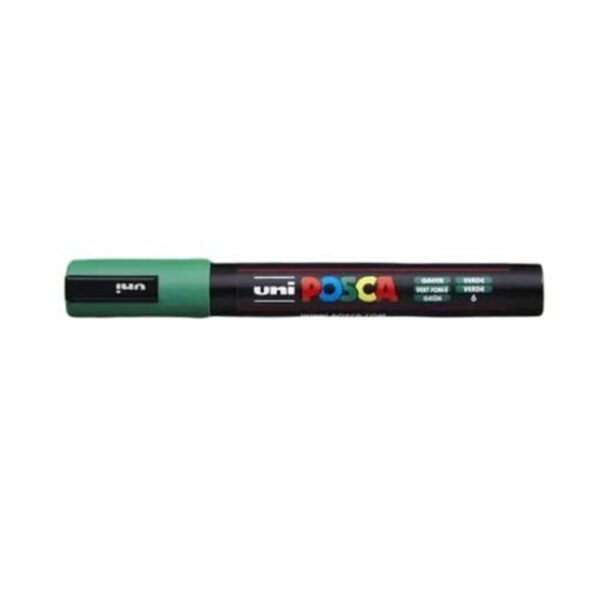 Caneta Posca Verde 5M - Uni-Ball
