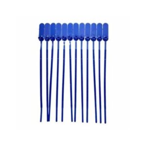 Lacre para Malote 16cm Azul com 100 unidades Rigoran