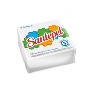 Guardanapo de Papel Folha Dupla 33x32 cm com 50 Folhas