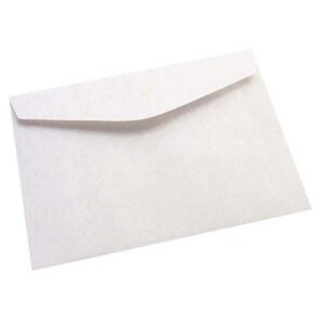 Envelope Branco 114x162mm 63g sem Cep com 100 unidades Scrity