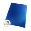 Capa para Encadernação 210X297 A4 PP Azul 100 unidades - Mares