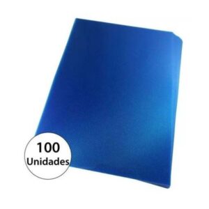 Capa para Encadernação 210X297 A4 PP Azul 100 unidades - Mares