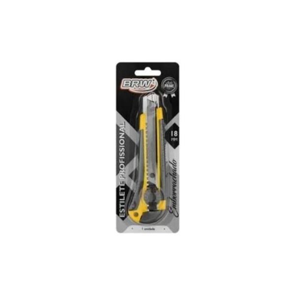 Estilete Largo Emborrachado Profissional- Brw