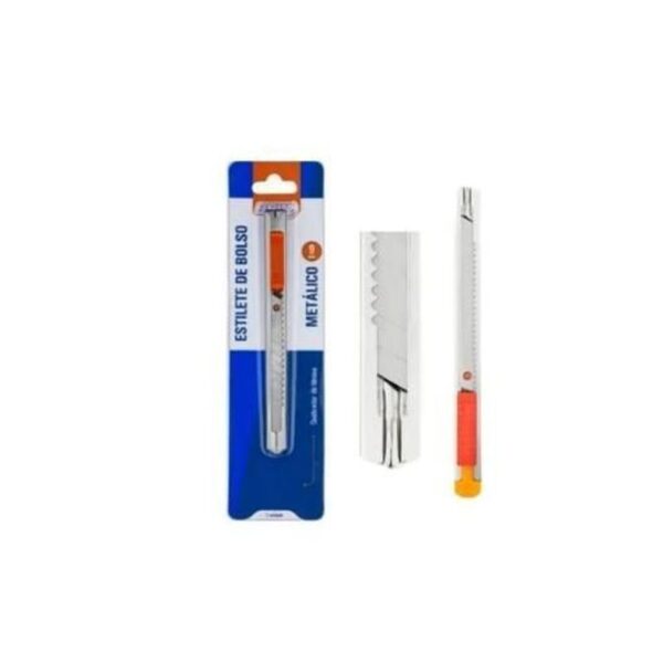 Estilete Estreito De Metal - Brw