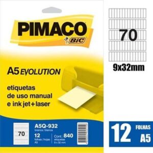 Etiqueta A5Q-932 - Pimaco