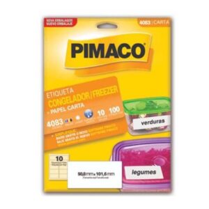 Etiqueta Congelador 4083 - Pimaco