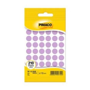 Etiqueta Tp-12 Pastel Roxa - Pimaco