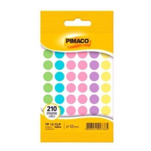 Etiqueta Tp-12 Neon Multicolor - Pimaco