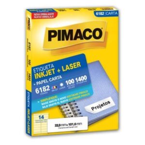 Etiqueta Laser 6182 - Pimaco
