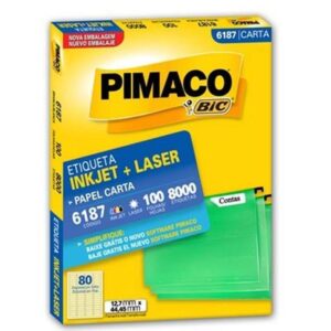 Etiqueta Laser 6187 - Pimaco