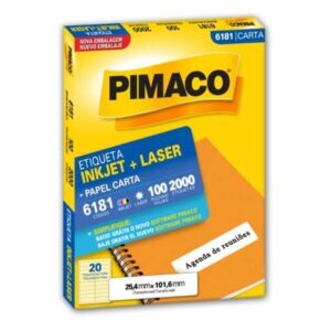 Etiqueta Laser 6181 - Pimaco