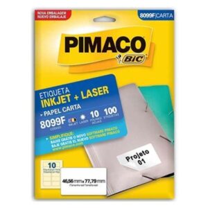 Etiqueta Laser 8099F - Pimaco