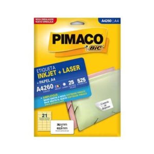 Etiqueta Laser A4260 - Pimaco