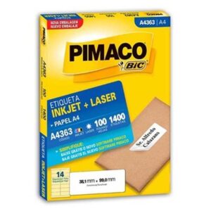 Etiqueta Laser A4363 - Pimaco