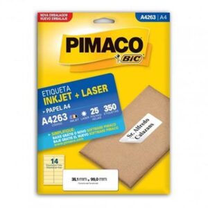Etiqueta Laser A4263 - Pimaco
