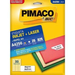 Etiqueta Laser A4256 - Pimaco