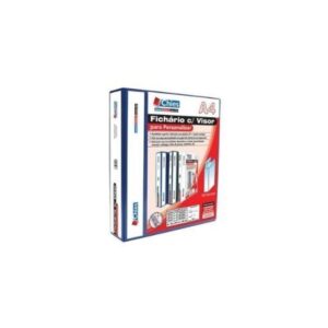 Fichário A4 com 4 Argolas Azul 6cm - Chies