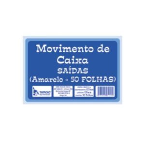 Movimento de Caixa - Saída Amarelo Tamoio