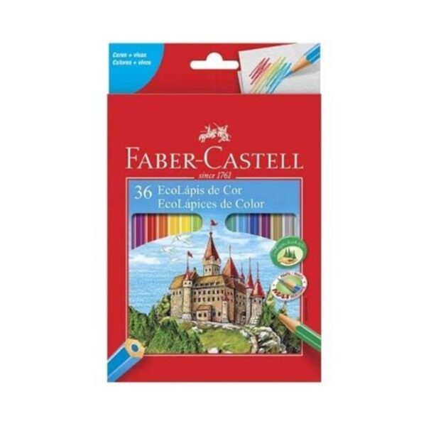Lápis de Cor Inteiro 36 Cores - Faber-Castell