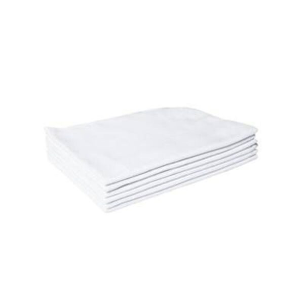 Flanela Branca 28x38