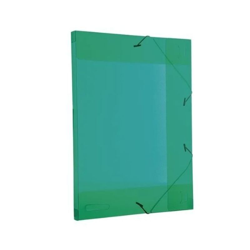 Pasta Transparente 2cm Verde