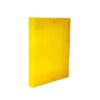 Pasta Transparente 4cm Amarela