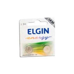 Bateria LR1130/LR54 com 10 Unidades - Elgin