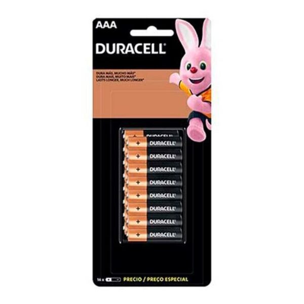 Pilha Alcalina Palito AAA com 16 Unidades - Duracell