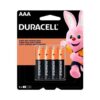Pilha Alcalina Palito AAA com 8 Unidades - Duracell