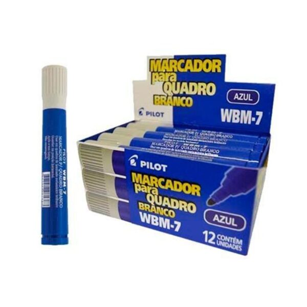 Pincel para Quadro Branco Azul - Pilot WBM7