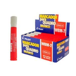 Pincel para Quadro Branco Vermelho - Pilot WBM7