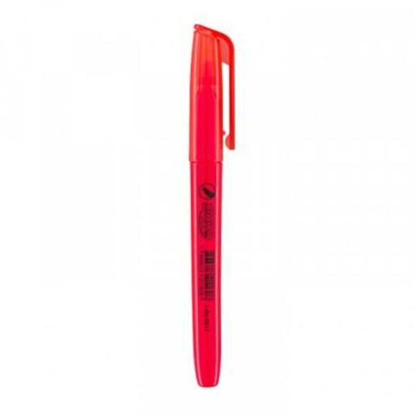 Pincel Marca Texto Vermelho - Brw