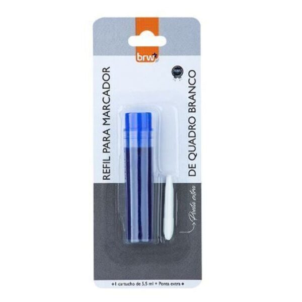 Refil para Pincel Quadro Branco Azul - Brw
