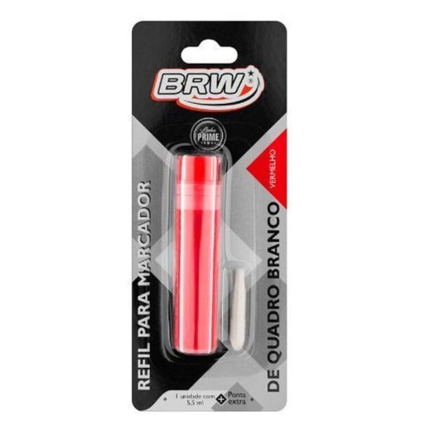 Refil para Pincel Quadro Branco Vermelho - Brw